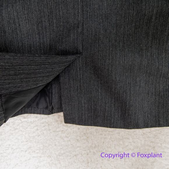 AB studio women's blazer one button front back‎ slit, size 14 - Picture 9 of 13